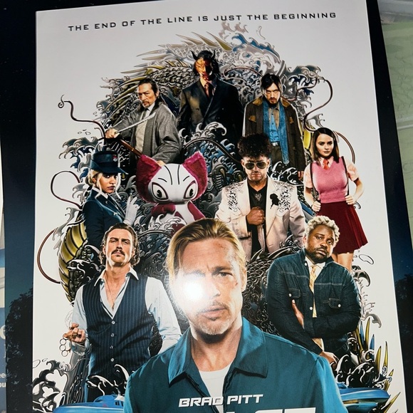 Bullet Train poster - bad bunny, brad pitt - Picture 2 of 4